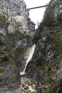 Wasserfall in der Pöllatschlucht