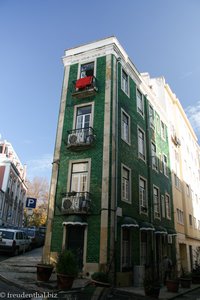 schmalstes Haus von Lissabon
