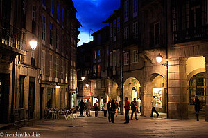 Abends in Santiago de Compostela