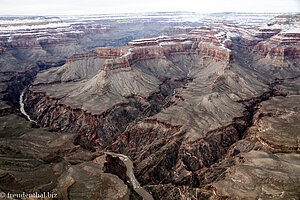 Canyon-Landschaft des Colorado River