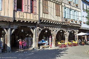 im schönen Fachwerkdorf Mirepoix