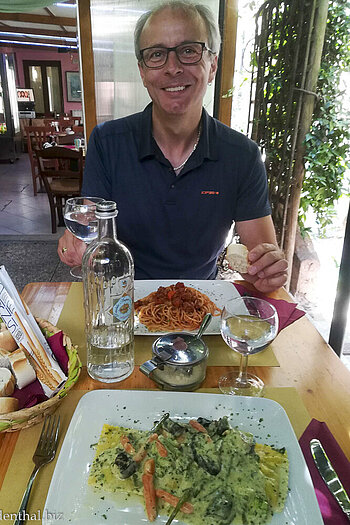 Lars in der Osteria Ale Do Marie