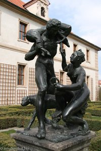 Statue im Garten des Waldstein Palais