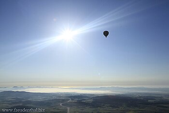 Heißluftballon über Mallorca