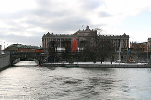 Blick von Norrmalm auf Helgeandshomen