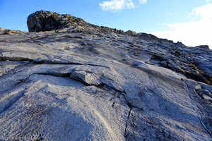 Granitplatten am Kinabalu