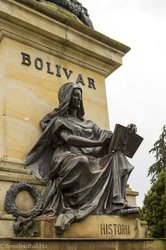 Statue beim Monumento a Bolivar bei Puente de Boyacá