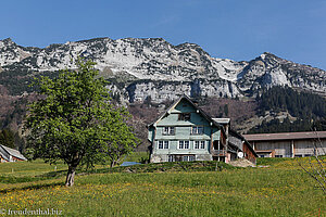 Aussicht von Amden auf den Mattstock