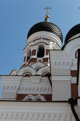 Teil des Dachs der Alexander-Newski-Kathedrale 
