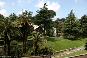 Blick in die vatikanische Gärten