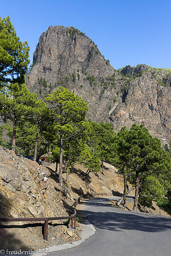 Zufahrt zum Mirador de la Cumbrecita