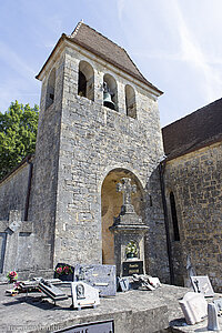 Kapelle beim Château de Bonaguil