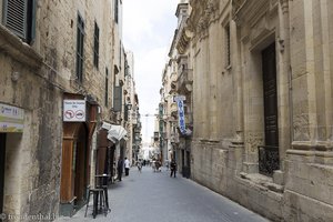 Der Wind fegt durch die Gassen von Valletta