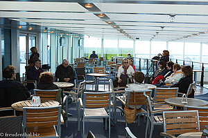 Oberes Deck der Tallink Superstar