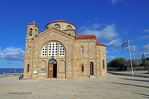Die schöne Wallfahrtskirche Agios Georgios