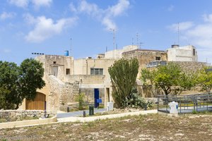 Außenanlagen der St. Paul's Catacombs in Ir-Rabat auf Malta.