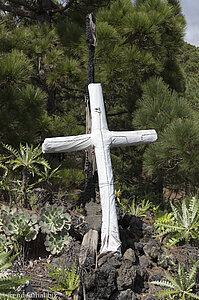 Kreuz des Vulkans San Martín