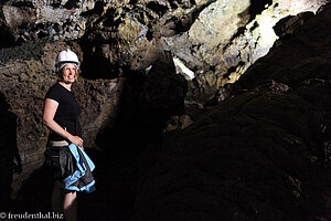 Abstieg in die Gruta do Natal