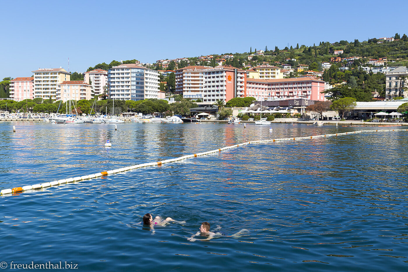 Portoroz - Sloweniens einziger Badeort an der Adriaküste