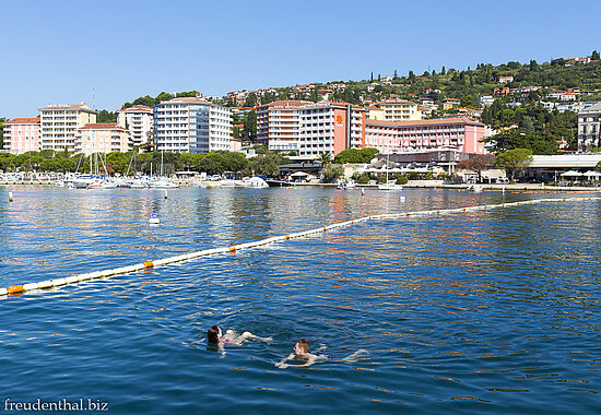 Im slowenischen Badeort Portoroz