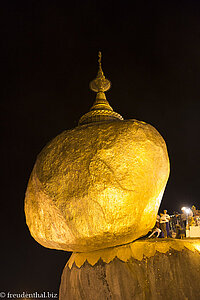 der Goldene Felsen von Kyaiktiyo