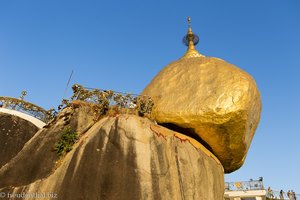 Goldener Felsen von Kyaikhtiyo | Reisebericht Myanmars