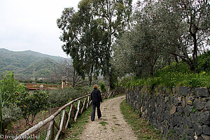 Sentiero Le Gurne an der Alcantara