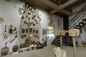 Töpferware im Museum der Gräfenburg Kelling in Calnic