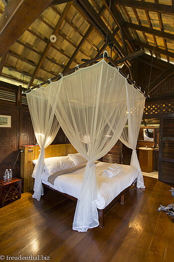 im Bungalow der Luang Say Lodge