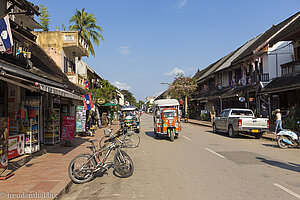 in den Straßen von Luang Prabang