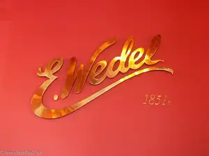 Café Wedel-Namenszug