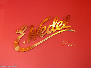 Café Wedel-Namenszug