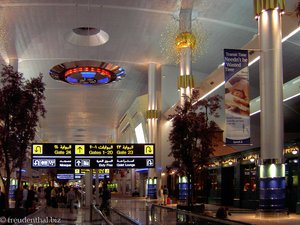 Flughafenhalle Dubai
