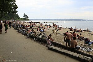 Badestrand im Stanley Park