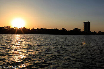 Sonnenuntergang beim Tanasee