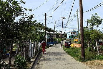 Old Wall Village, der Hauptort von Mayreau