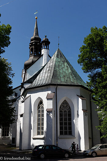 Ansicht der Domkirche von Tallinn