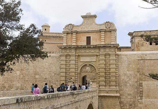 Mdina Gate auf Malta