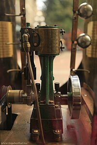 Blick ins Uhrwerk der Steam Clock von Gastown Vancouver