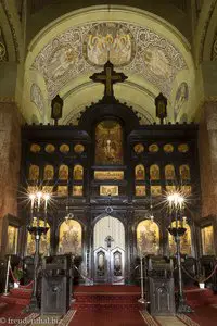 Altarraum in der Dreifaltigkeitskathedrale von Alba Iulia