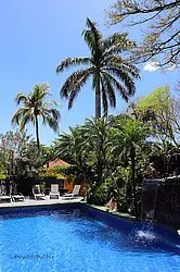 Pool beim Hotel Mangaby Playa Hermosa