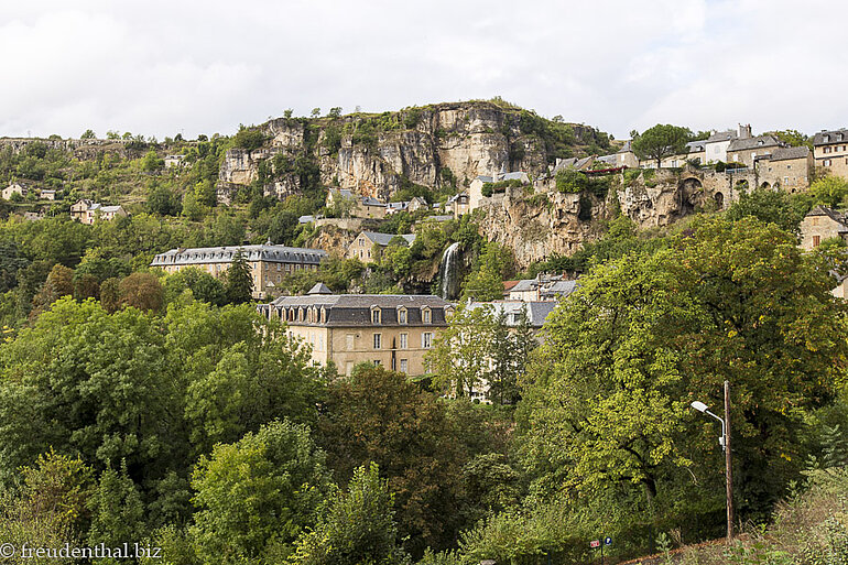 Salles-la-Source im Weinbaugebiet Marcillac