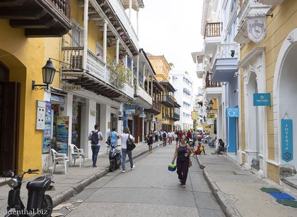 Karibisches Flair in Cartagena