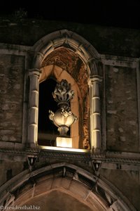 Nachtstimmung in der Klosterkirche Convento do Carmo