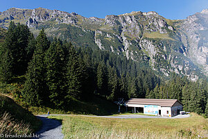 untere Station der Sesselbahn Furt - Gaffia