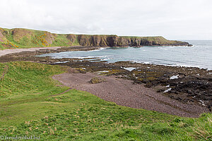 Bucht beim Dunnottar Castle