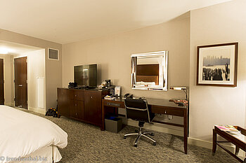 unser Zimmer im Westin Jersey City Newport