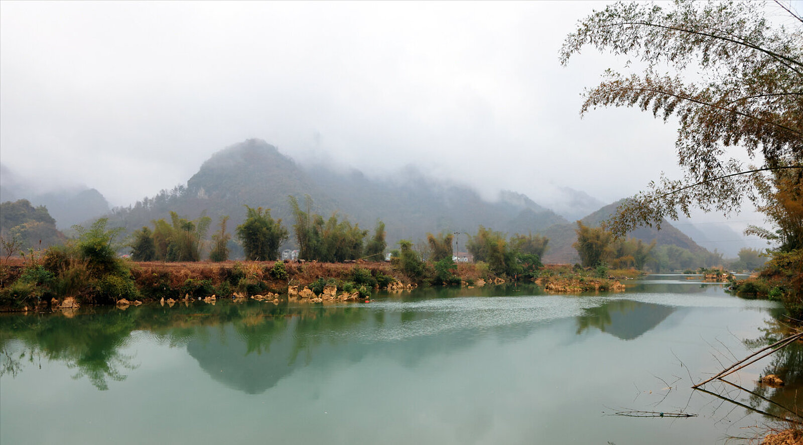 Eindrücke unserer Wanderung am Quây‑Sơn‑Fluss in Vietnam