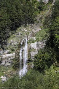 Ein letzter Blick auf die Alpbachfälle