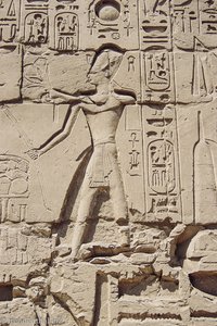 Wandrelief in den Tempeln von Ägypten